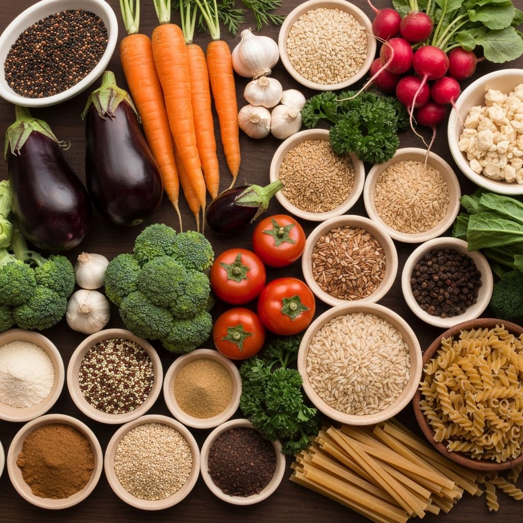 Различни храни от различни култури